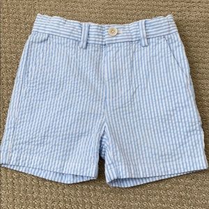 Vineyard Vines Boy Seersucker Striped Shorts